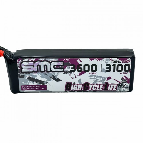 HCL-HVP Flight 15.2V-3600mAh-75C